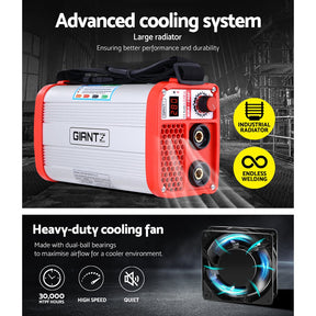 Giantz 280 Amp Inverter Welder DC MMA ARC IGBT Stick Portable Welding Machine - SportZone.co.nz