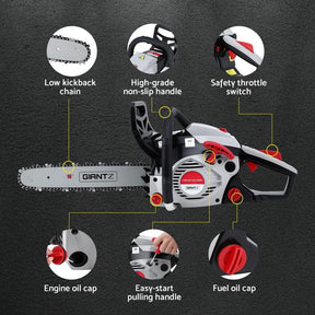 Giantz 42CC Petrol Chainsaw 16” | Powerful & Durable - SportZone.co.nz