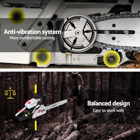 Giantz 42CC Petrol Chainsaw 16” | Powerful & Durable - SportZone.co.nz