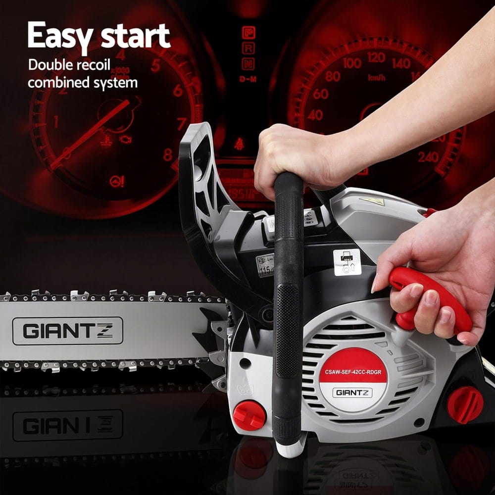 Giantz 42CC Petrol Chainsaw 16” | Powerful & Durable - SportZone.co.nz