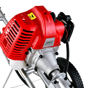 Giantz 62cc Petrol Brush Cutter Whipper Saw Trimmer 2 Stroke 3 - in - 1 Wheel - SportZone.co.nz