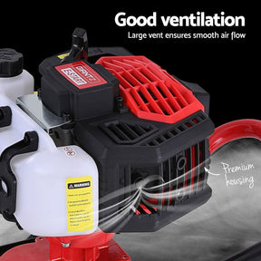 Giantz 65CC Post Hole Digger 200mm Petrol Drill Auger Extension Bits - SportZone.co.nz