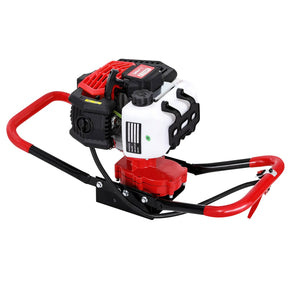 Giantz 65CC Post Hole Digger Motor Only Petrol Engine Red - SportZone.co.nz
