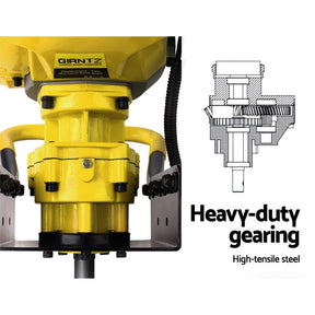Giantz 80CC Post Hole Digger Motor Only Petrol Engine Yellow - SportZone.co.nz