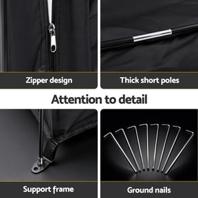 Giantz Bike Storage Tent Waterproof Outdoor UV Protection Shelter w/ Large Space - SportZone.co.nz