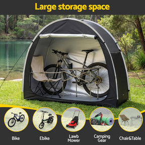 Giantz Bike Storage Tent Waterproof Outdoor UV Protection Shelter w/ Large Space - SportZone.co.nz
