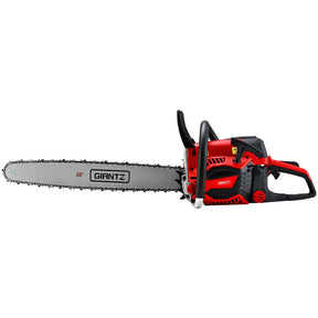 Giantz Chainsaw Petrol 58CC 22" Bar Commercial E - Start Pruning Chain Saw - SportZone.co.nz