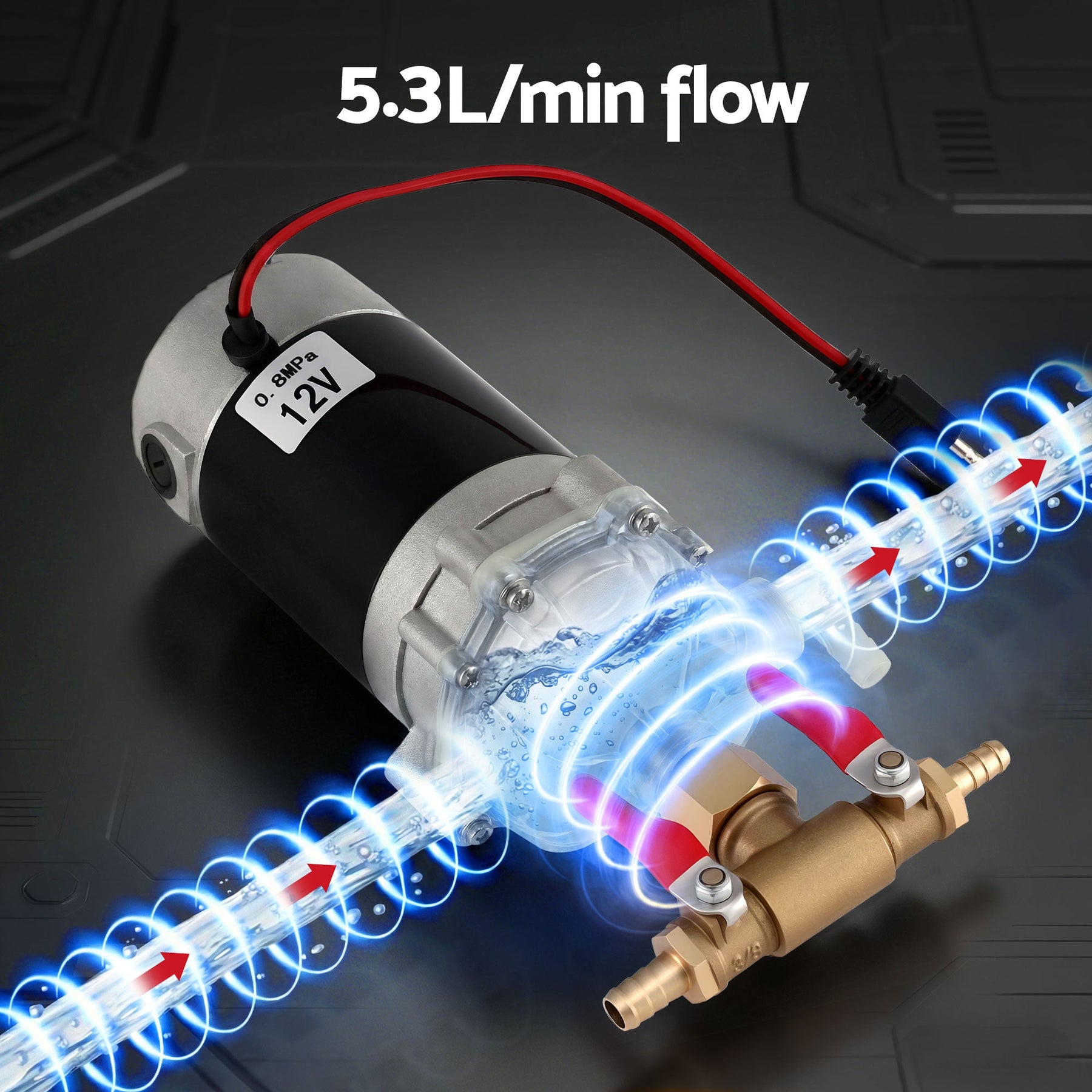 Giantz Garden Pump Sprayer Pressure Sprayer Pump 12V Diaphragm Sprayer Pump - SportZone.co.nz