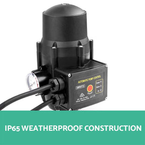 Giantz Garden Water Pump High Pressure 2500W 5 - Stage Tank Irrigation Black - SportZone.co.nz