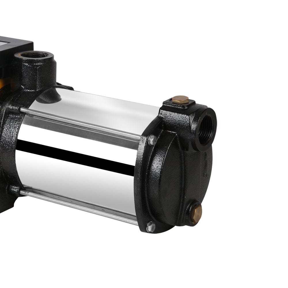 Giantz Garden Water Pump High Pressure 2500W 5 - Stage Tank Irrigation Black - SportZone.co.nz