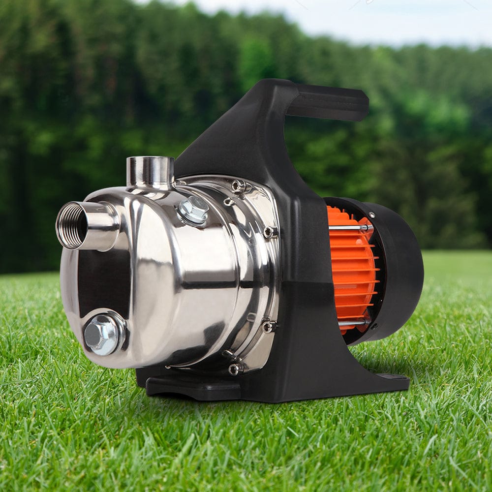 Giantz Garden Water Pump High Pressure 800W Max. Tank Rain Farm Irrigation House - SportZone.co.nz