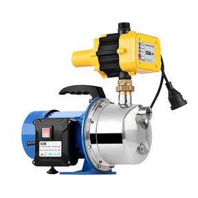 Giantz Garden Water Pump Jet High Pressure Controller Stage Irrigation 4600L/H - SportZone.co.nz