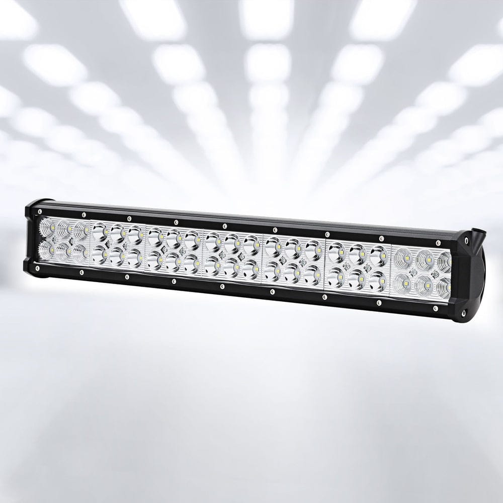 Giantz LED Driving Light 20 Inch Flood Spot Light Bar Driving Lamp Offroad Truck - SportZone.co.nz