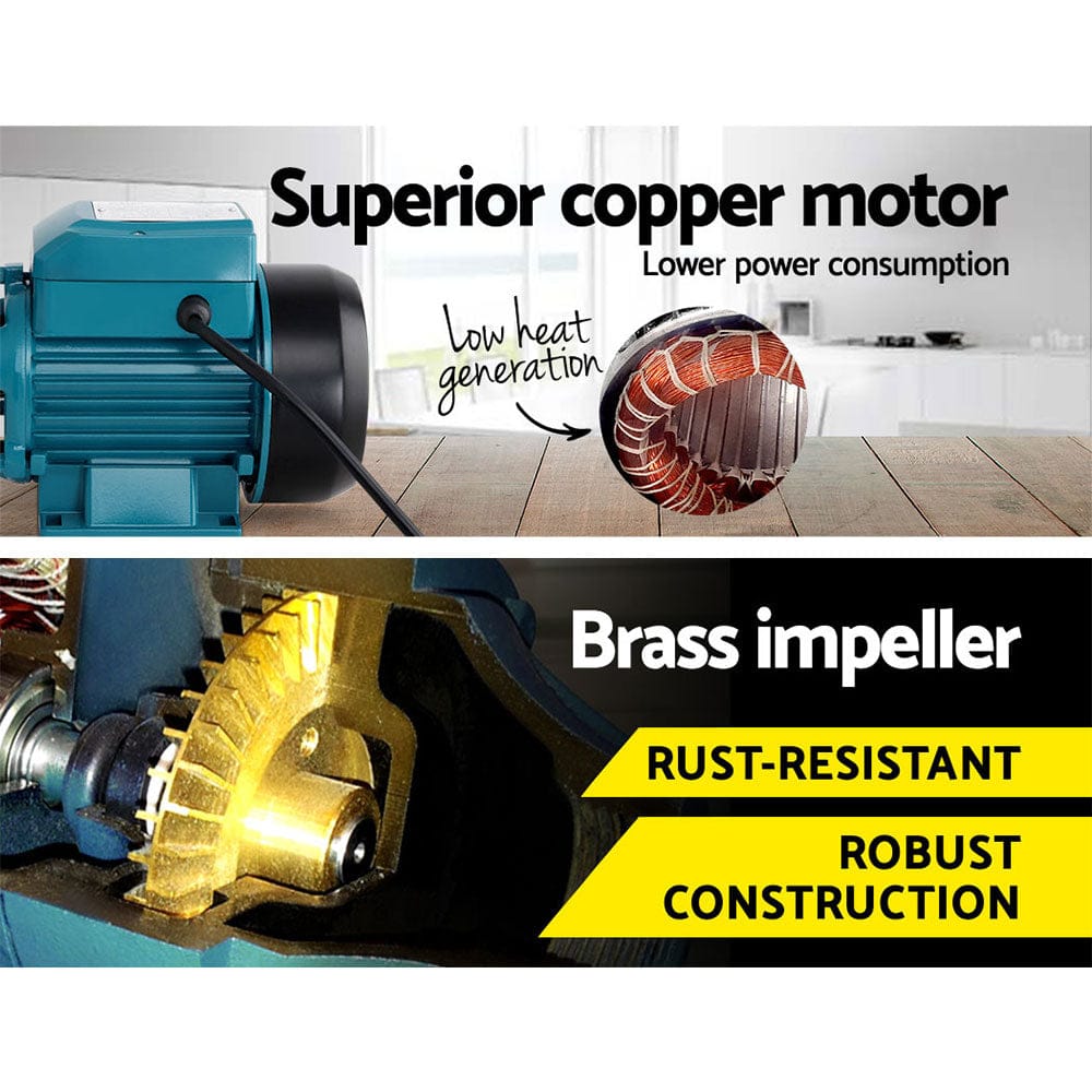 Giantz Peripheral Pump Auto Controller Clean Water Garden Farm Rain Irrigation - SportZone.co.nz