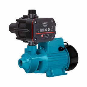 Giantz Peripheral Water Pump Auto Controller Cast Iron Garden Irrigation 1HP - SportZone.co.nz