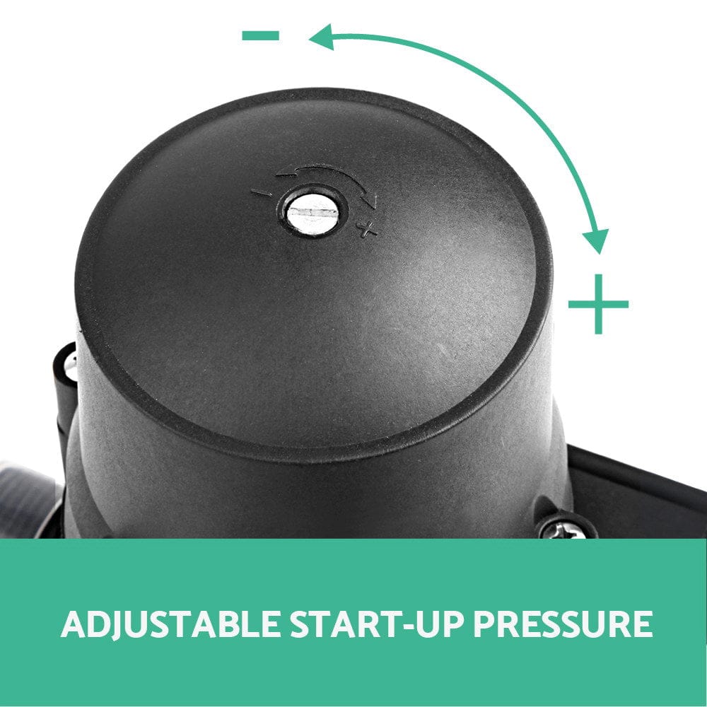 Giantz Peripheral Water Pump Garden Boiler Car Wash Auto Irrigation QB80 Black - SportZone.co.nz