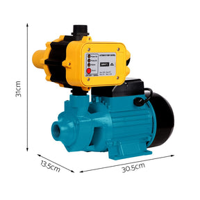 Giantz Peripheral Water Pump Garden Boiler Car Wash Auto Irrigation QB80 Yellow - SportZone.co.nz