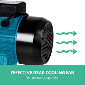 Giantz Peripheral Water Pump Garden Boiler Car Wash Auto Irrigation QB80 Yellow - SportZone.co.nz