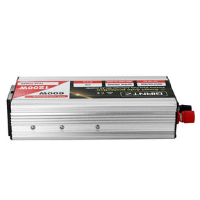Giantz Power Inverter 600W/1200W 12V to 240V Pure Sine Wave Camping Car Boat - SportZone.co.nz