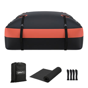 Giantz Roof Top Cargo Bag Waterproof Car Luggage Carrier 15 Cubic Ft Universal - SportZone.co.nz