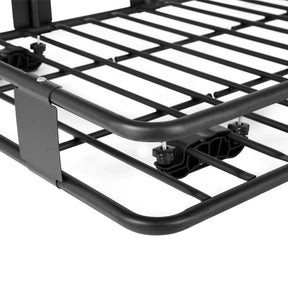 Giantz Universal Car Roof Rack Basket Luggage Vehicle Cargo Carrier 160cm Black - SportZone.co.nz