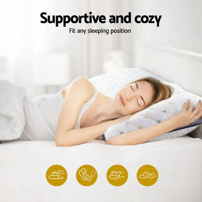 Giselle 4pcs Pillows Microfibre - SportZone.co.nz