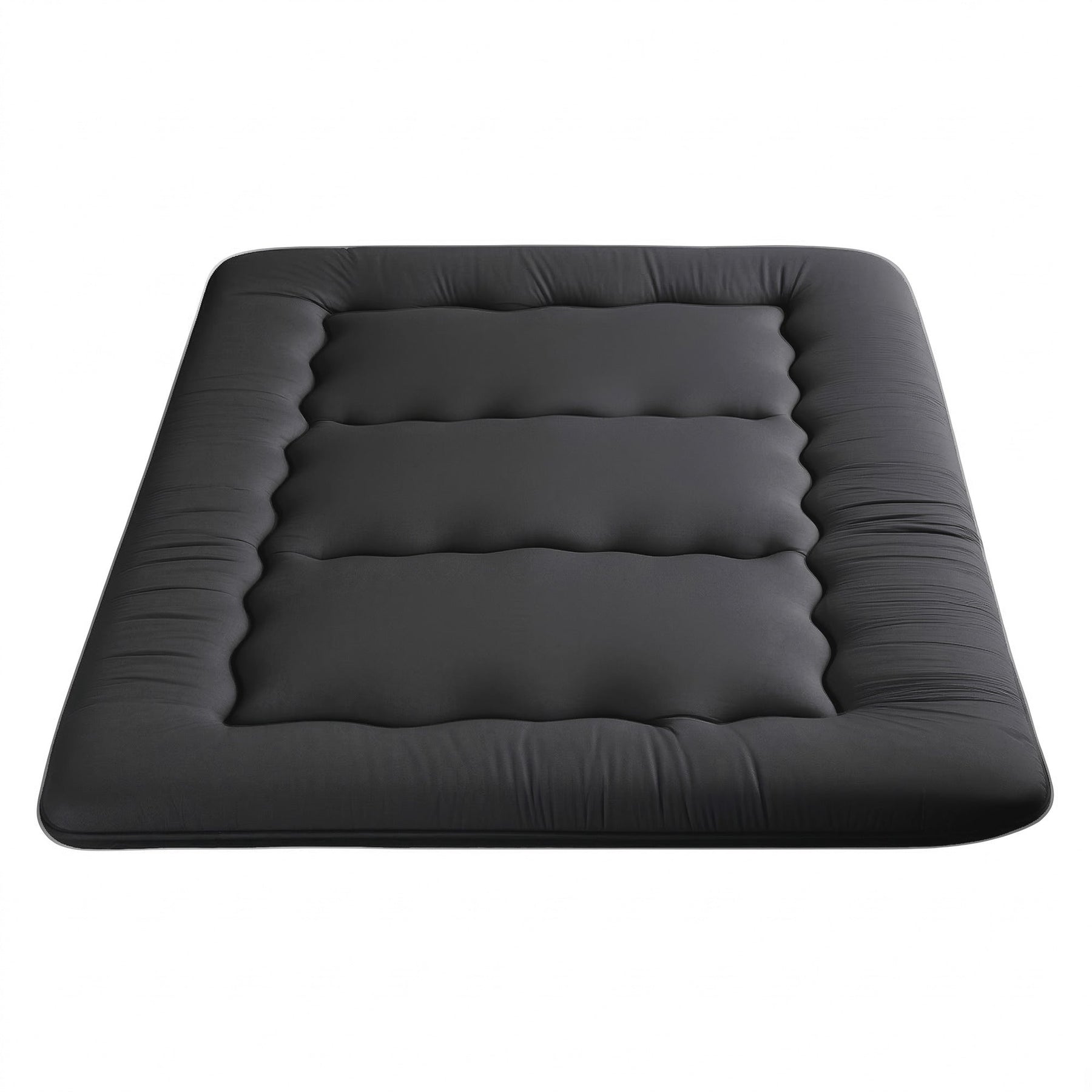 Giselle Bedding 10cm Japanese Floor Mattress Foldable Futon Mattress Washable Cover Straps - SportZone.co.nz