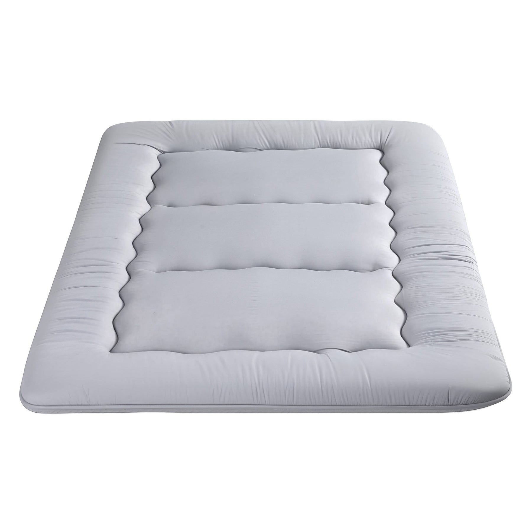 Giselle Bedding 10cm Japanese Floor Mattress Foldable Futon Mattress Washable Cover Straps - SportZone.co.nz
