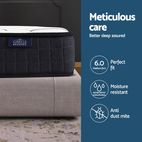 Giselle Bedding 16cm Mattress Medium Firm Single - SportZone.co.nz
