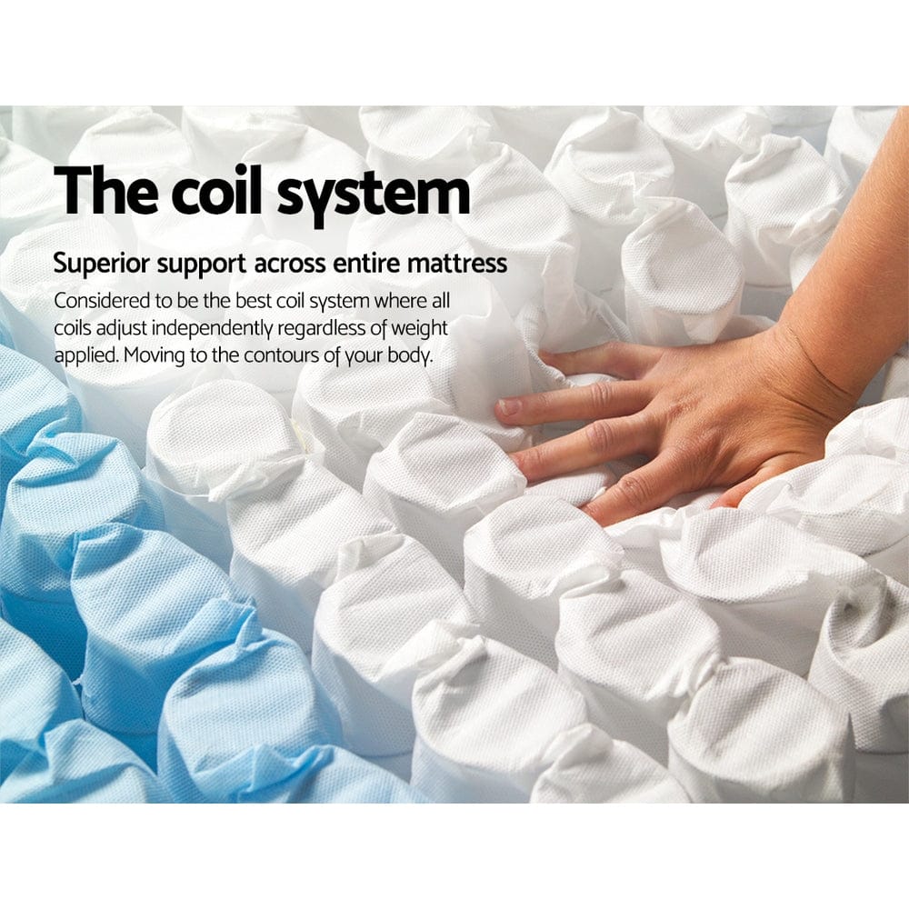 Giselle Bedding 21cm Mattress Tight Top Single - SportZone.co.nz