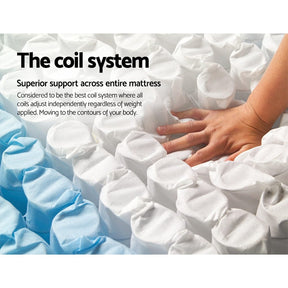 Giselle Bedding 21cm Mattress Tight Top Single - SportZone.co.nz