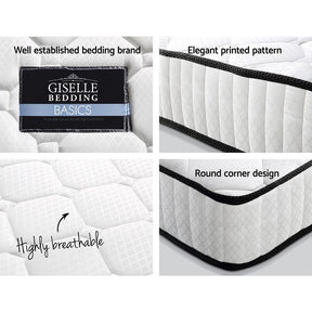 Giselle Bedding 21cm Mattress Tight Top Single - SportZone.co.nz