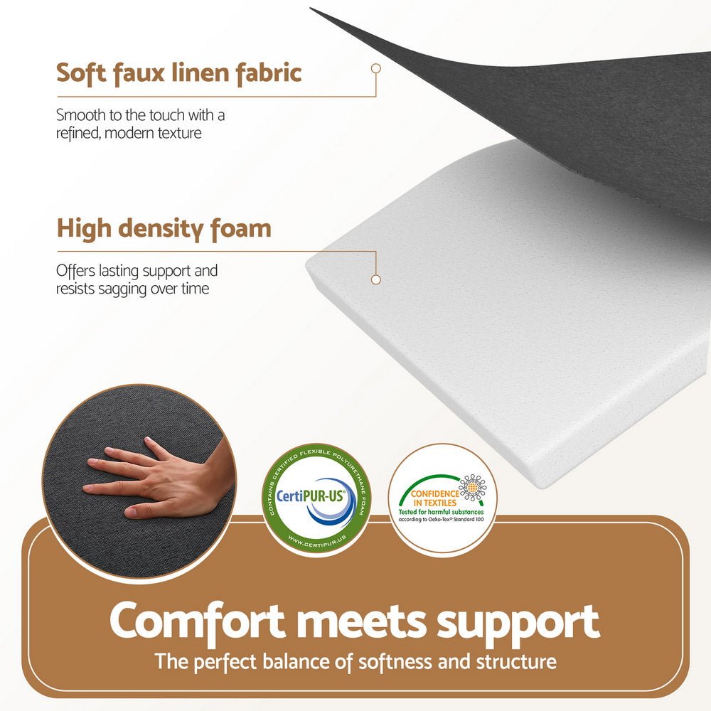Giselle Bedding Foldable Mattress Folding Foam Mattresses Portable Mat Double - SportZone.co.nz