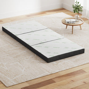Giselle Bedding Foldable Mattress Folding Foam Single Bamboo - SportZone.co.nz