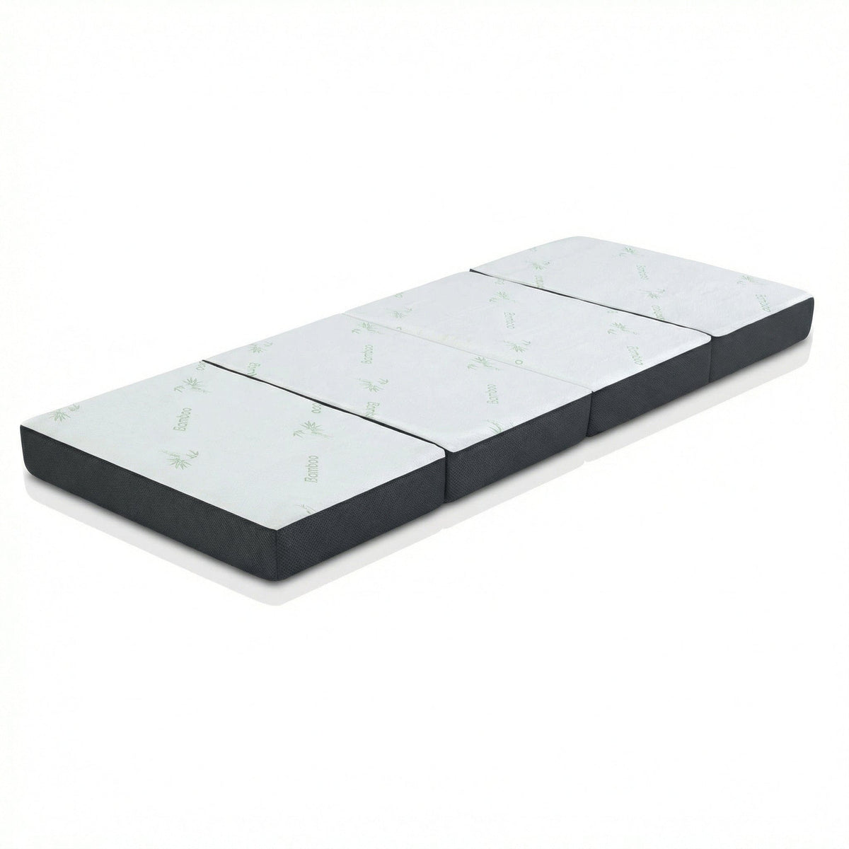 Giselle Bedding Foldable Mattress Folding Foam Sofa Bed Mat Bamboo - SportZone.co.nz