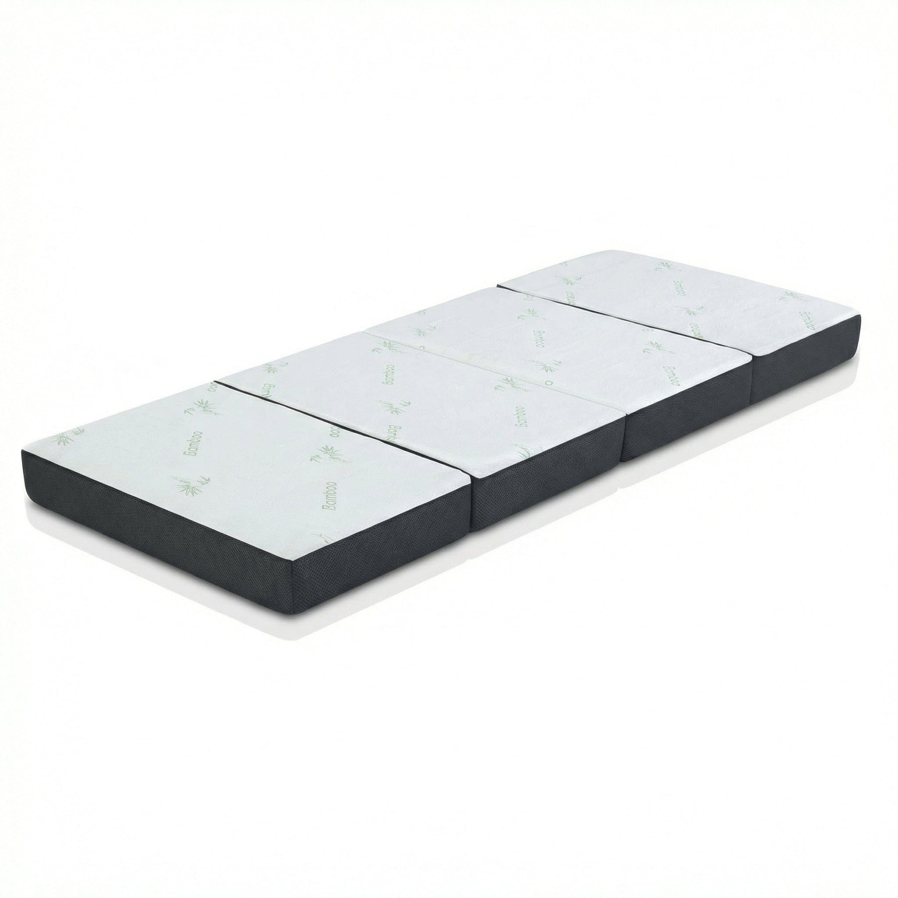 Giselle Bedding Foldable Mattress Folding Foam Sofa Bed Mat Bamboo - SportZone.co.nz