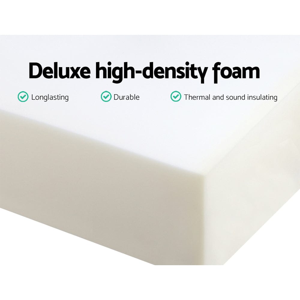 Giselle Bedding Foldable Mattress Folding Foam Trifold Green - SportZone.co.nz