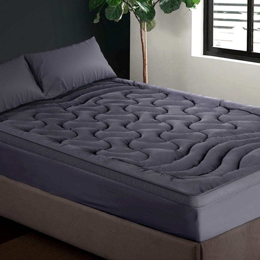 Giselle Bedding Mattress Topper Pillowtop 3 - Zone King - SportZone.co.nz