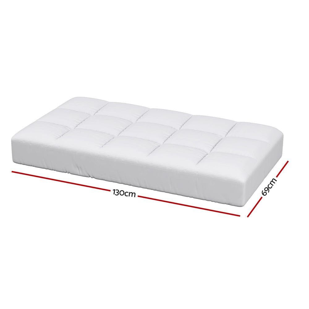 Giselle Bedding Mattress Topper Pillowtop Bamboo Cot - SportZone.co.nz