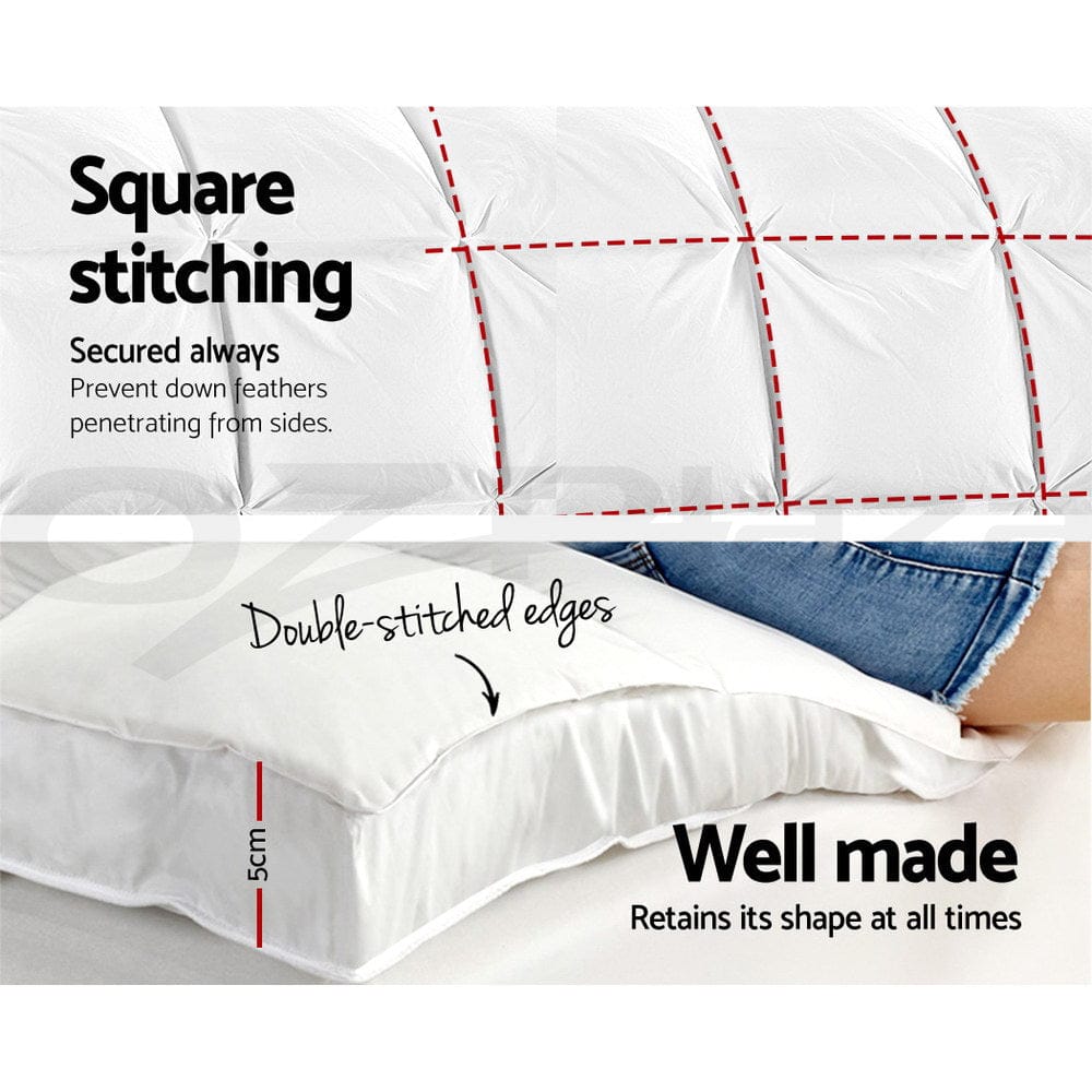 Giselle Bedding Mattress Topper Pillowtop Bamboo Queen - SportZone.co.nz