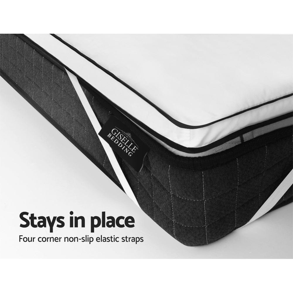 Giselle Bedding Mattress Topper Pillowtop - King - SportZone.co.nz