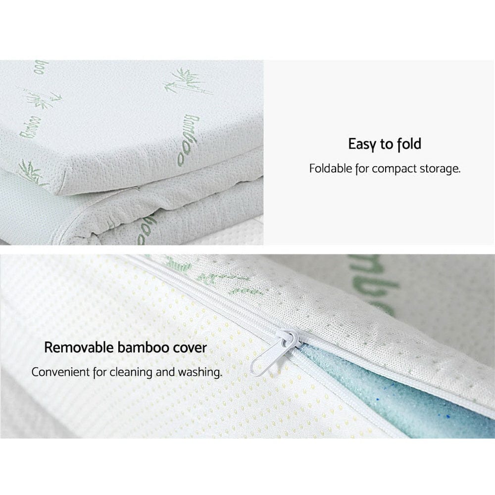 Giselle Bedding Memory Foam Mattress Topper 11 - Zone 8cm Queen - SportZone.co.nz