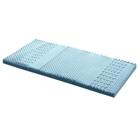 Giselle Bedding Memory Foam Mattress Topper 7 - Zone 8cm Single - SportZone.co.nz
