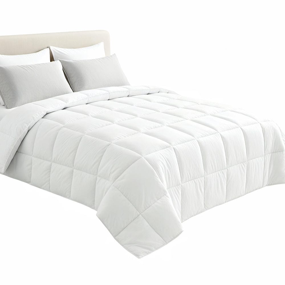 Giselle Bedding Super King Size 400GSM Microfiber Quilt All Season Duvet Quilts Comforter Winter Summer - SportZone.co.nz