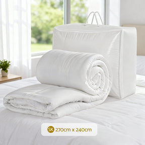Giselle Bedding Super King Size 400GSM Microfiber Quilt All Season Duvet Quilts Comforter Winter Summer - SportZone.co.nz