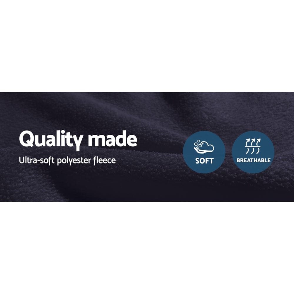 Giselle Electric Heated Blanket Car Truck Throw Rug Travel Camping 12V DC Aut - SportZone.co.nz