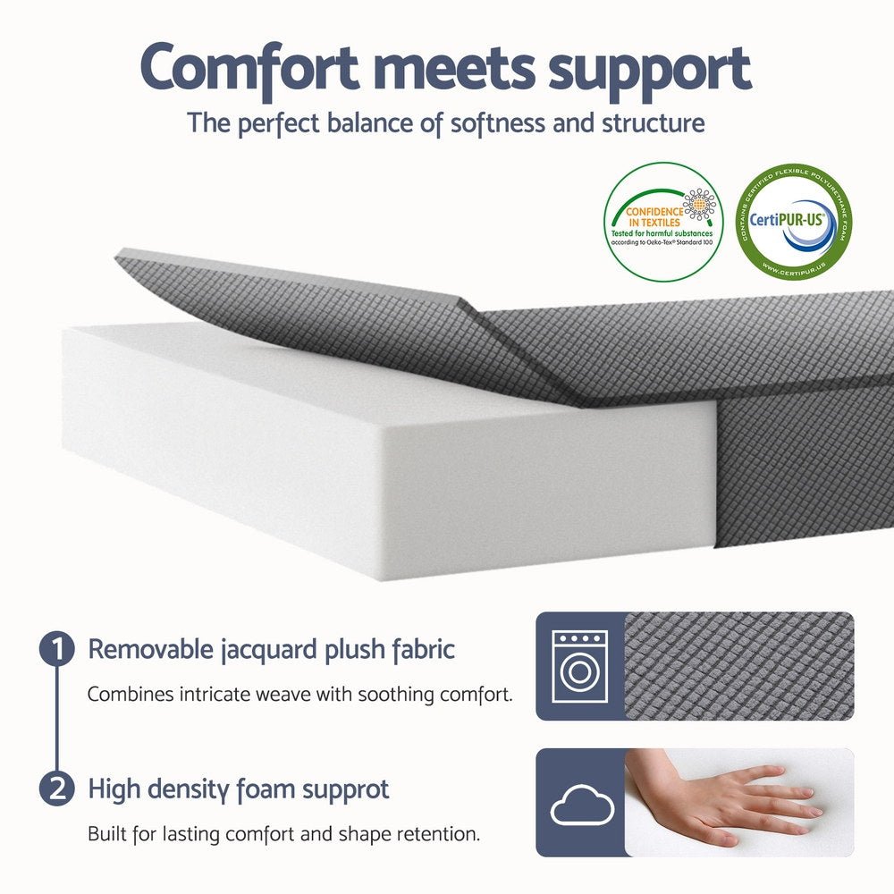 Giselle Foldable Mattress Folding Sofa Bed Trifold Sleeping Camping Cushion Mat - SportZone.co.nz