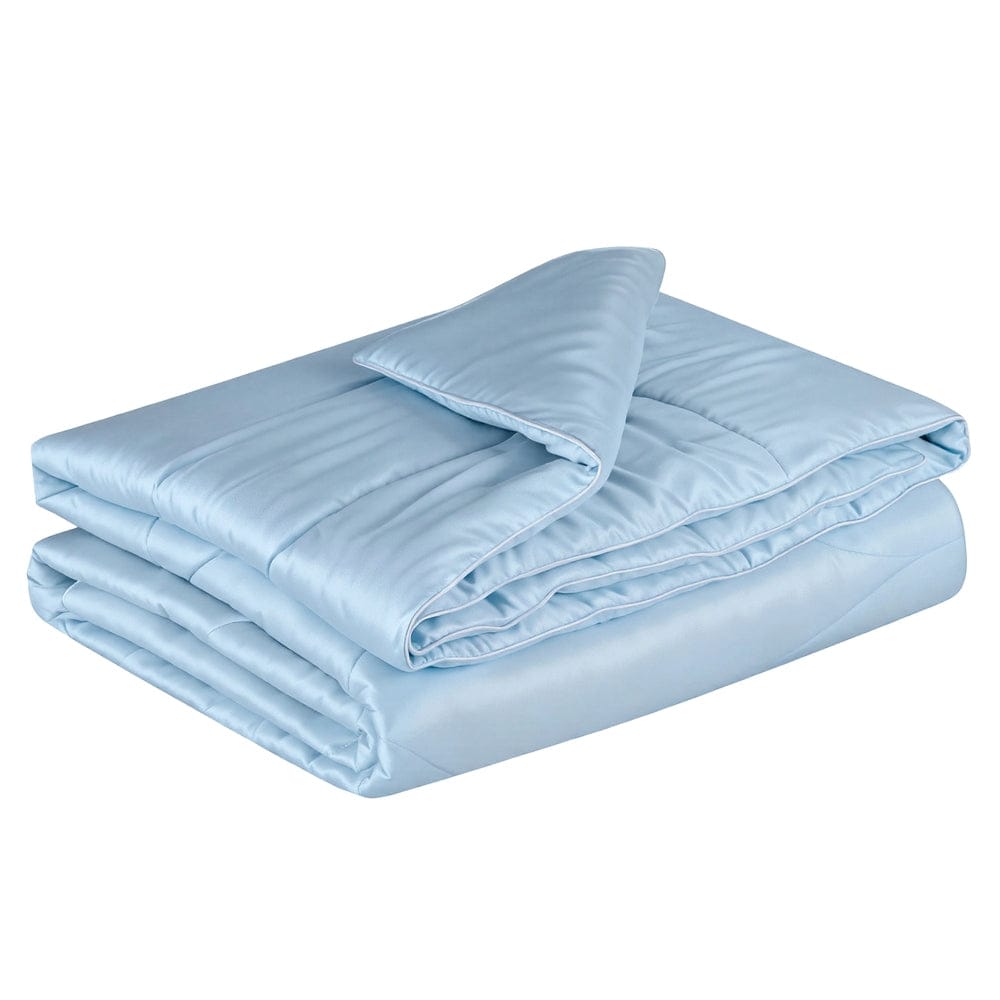 Giselle Tencel Quilt 200GSM Summer Quilts Comforter Doona Light Weight Soft Throw Blanket King - SportZone.co.nz