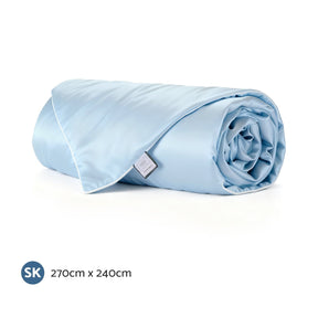 Giselle Tencel Quilt 200GSM Summer Quilts Comforter Doona Light Weight Soft Throw Blanket Super King - SportZone.co.nz