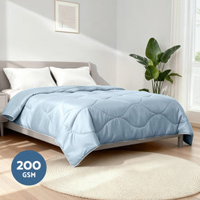 Giselle Tencel Quilt 200GSM Summer Quilts Comforter Doona Light Weight Soft Throw Blanket Super King - SportZone.co.nz